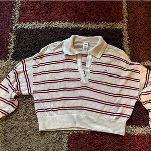 PINK Victoria's Secret Cream Knit Sweater